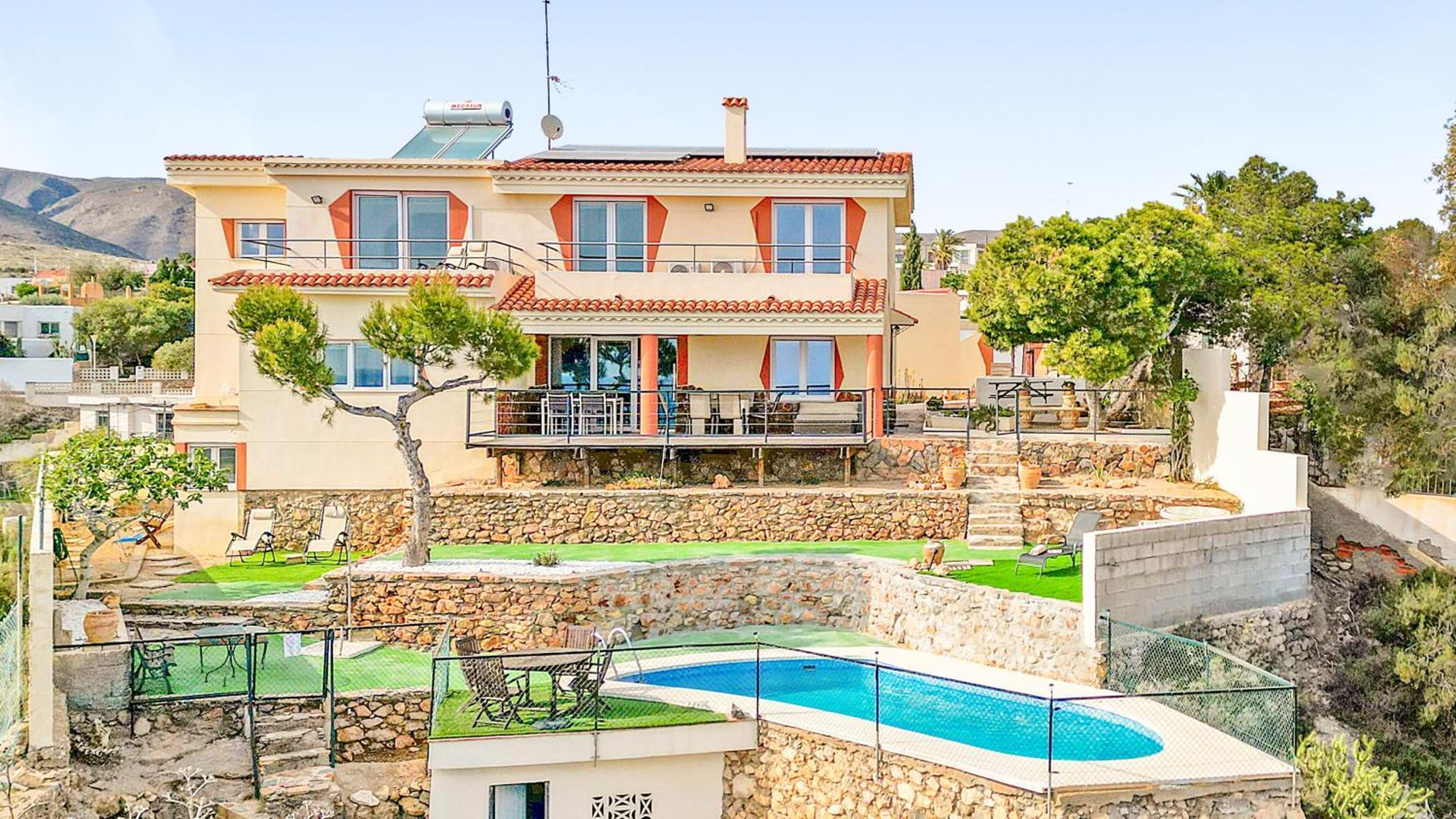 Villa Infinity Sea Views I Pool I Bbq I Jacuzzi Алмерия Екстериор снимка